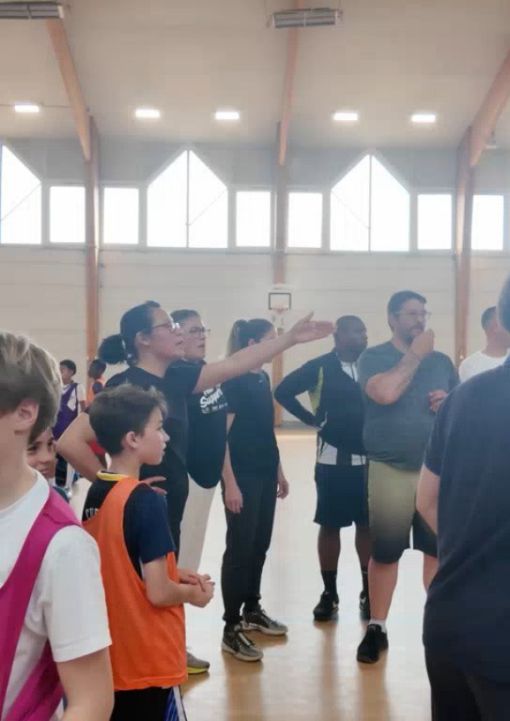 Fin du stage avec une recontre au sommet 😅 Parents vs Enfants 🔥🏀