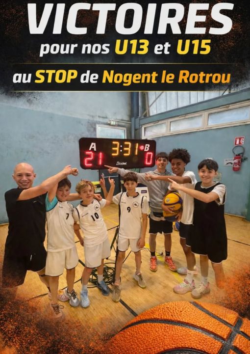 Nouvelles victoires 🏆 des équipes du C'CBM lors du stop 3x3 de dimanche dernier. 👏👏👏