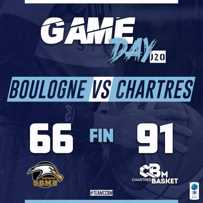 Superbe victoire à Boulogne 91-66