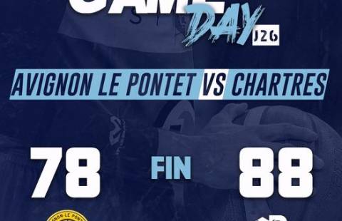 Victoire importante  contre Avignon 88-78
