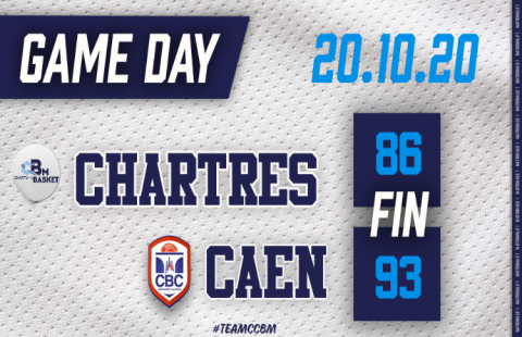 Défaite contre Caen 93-86